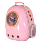 Pet cartoon design space capsule backpack, cat and dog carrier, pet carrier, suitable for hiking camping - Image 2