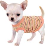 Premium 100% cotton ribbed dog shirt vest for small dogs such as Chihuahuas, Yorkshire terriers and puppies. - Image 5