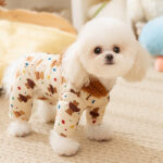 Pet hooded one-piece padded jacket. - Image 7
