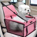 Pet travel carrying car bag pure color