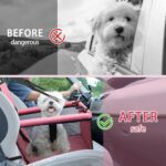 Pet travel carrying car bag pure color - Image 5