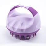 Silicone shampoo brush Scalp cleaning massager Baby bath comb Multi-functional shampoo comb brush. - Image 2
