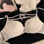 Contrasting color lace patchwork sexy lingerie set bra bikini set - Image 7