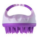 Silicone shampoo brush Scalp cleaning massager Baby bath comb Multi-functional shampoo comb brush. - Image 10