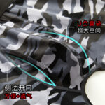 Men's shorts, extended briefs, men's anti-rub leg camouflage, cotton sports running quadrangle pants, large size - Image 2