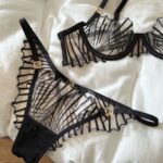 Fishbone-designed large-sized sexy bras that make the breasts look smaller, ultra-thin and breathable bras with underwise - Image 2