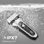 Waterproof reciprocating razor, smart digital display electric shaver, 3 floating aluminum foil mesh - Image 4