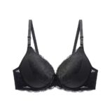 Large size new fashion thin bra sexy gathered side breast summer lace bra underwear set - Image 11