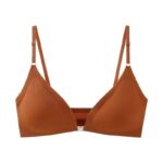 Seamless sexy large size underwear for women thin small chest gathered adjustment type ladies front buckle beautiful back bra - Image 5