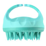 Silicone shampoo brush Scalp cleaning massager Baby bath comb Multi-functional shampoo comb brush. - Image 4