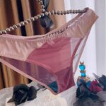 Sexy underwear ultra-thin breathable splicing mesh pure cotton crotch low waist briefs - Image 9