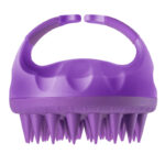 Silicone shampoo brush Scalp cleaning massager Baby bath comb Multi-functional shampoo comb brush. - Image 6