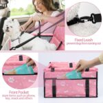 Pet travel carrying car bag printed - Image 7