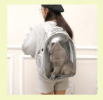 Innovative Voyager Space Backpack Pet carrier for dogs and cats.