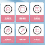 Pet cartoon design space capsule backpack, cat and dog carrier, pet carrier, suitable for hiking camping. - Image 4