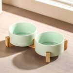 Cat bowl dog bowl ceramic black water bowl black bowl cat dog bowl dog bowl food bowl pet drinking water cat bowl cat food bowl - Image 5