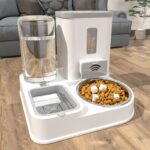 Cat bowl, dog bowl, pet feeder, cat food bowl, dog bowl, cat drinking water feeding integrated water dispenser - Image 5