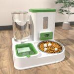 Cat bowl, dog bowl, pet feeder, cat food bowl, dog bowl, cat drinking water feeding integrated water dispenser - Image 4