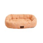 Plaid print design cat bed universal dog bed for all seasons semi-enclosed soft bed for kittens spring and autumn sleeping mat for dogs and cats - Image 7