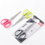 Office paper-cutting, hand-made scissors, stainless steel, student stationery, and small-sized household scissors effortless binding and stapling machine - Image 5