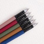 High-end business retro color matte signature gel pen, logo printing, advertising gift pen, multi-functional touch pen, practice pen - Image 3