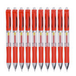 Press the gel pen, 0.5mm bullet pen for students' exams, carbon black pen, and press-type water-based signature pen for office use - Image 2