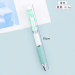 Candy color neutral pen student large capacity brush pen 0.5mm black water pen bullet signature pen - Image 4