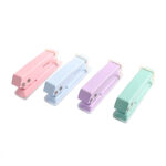 Macaron-colored loose-leaf single-hole punch machine, manual diy office student punch machine, 6mm round hole binding punch machine - Image 4