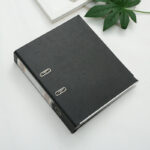 A4 brochures, loose-leaf folders, two-hole clamps, punched clamps, FC three-inch punched PVC quick labor clamps - Image 4