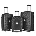 Universal wheel luggage PP three-piece suitcase suitcase password boarding suitcase travel bags